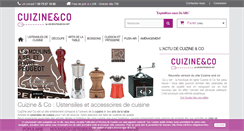 Desktop Screenshot of cuizine-and-co.com